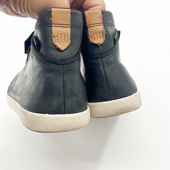 Teva Willow Chukka Sneaker Black Leather High Top Shoe Size 8.5 - Picture 8 of 12